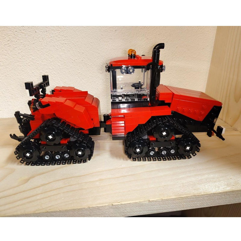 Farming Agriculture Model - Конструктор MOC-260750: Модель трактора для обработки