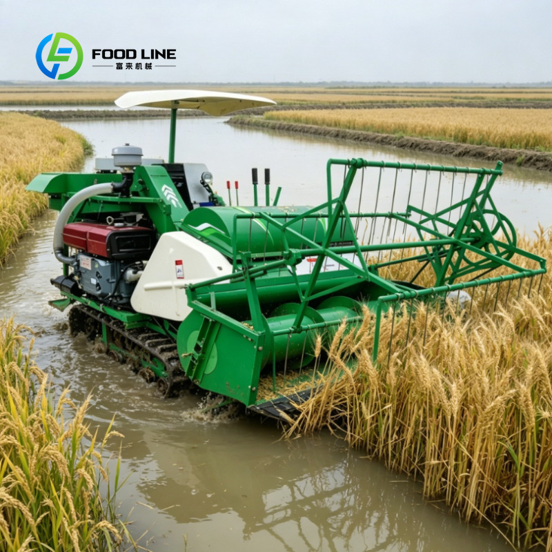 Grain Farming Agriculture - Индивидуальный зеленый трактор для уборки зерна