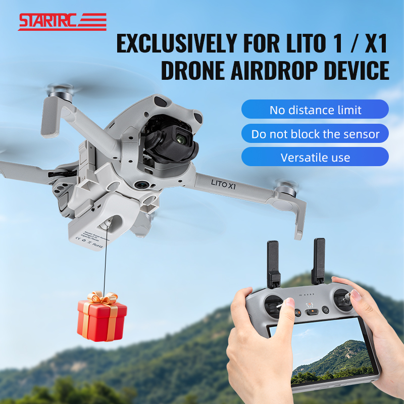 Drone Crop Sprayer - Система сброса груза на расстояние 12