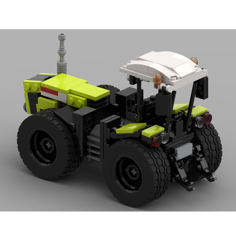 Farming Agriculture Model - Конструктор MOC-196392 «Городская ферма: Сельскохозяйственный трактор»,