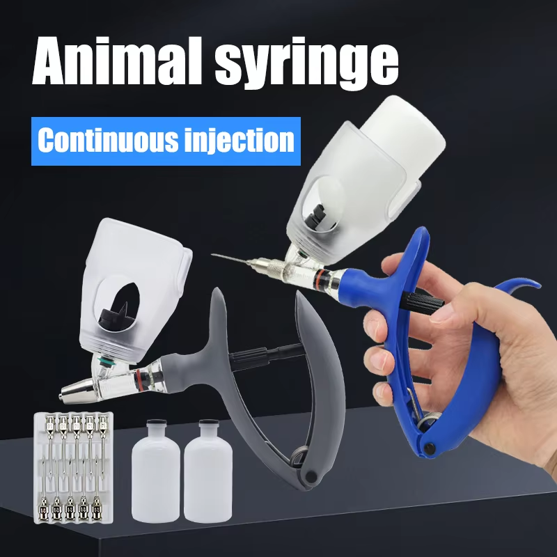 Veterinary Syringe Gun - 2/5 мл автоматический шприц для птицы,