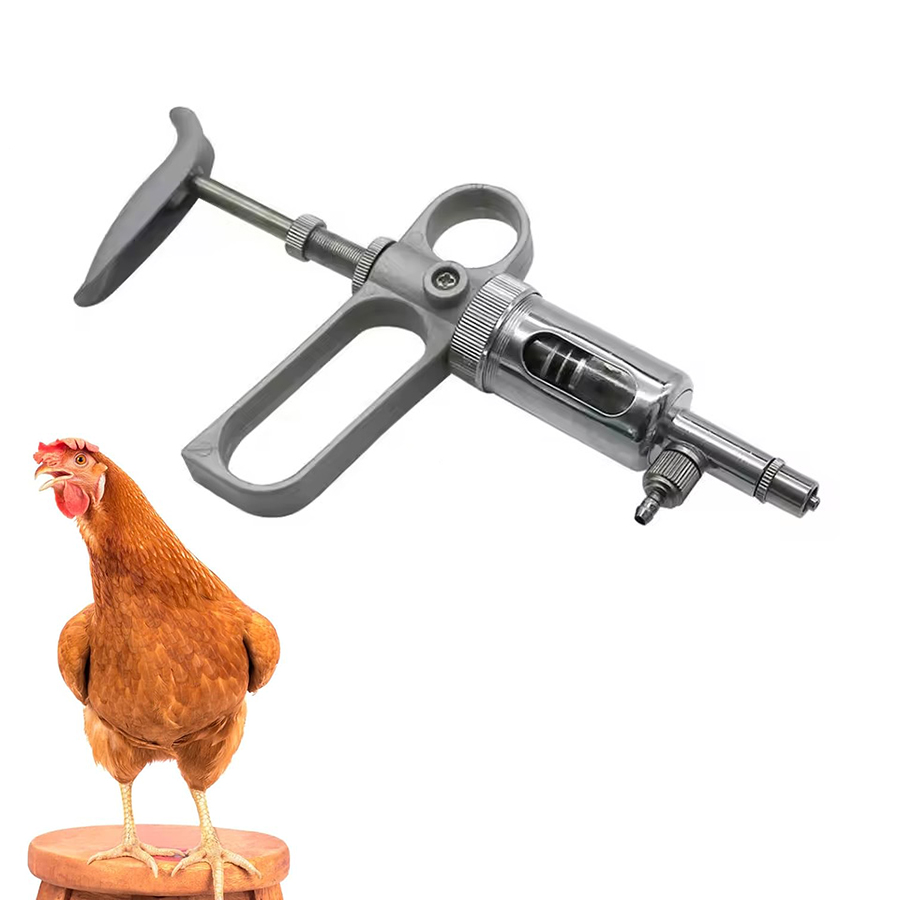 Veterinary Syringe Gun - 1 в упаковке, 2/5 мл шприц