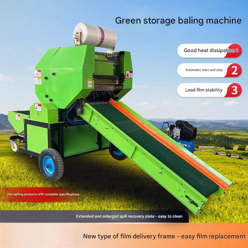 Silage Baler Machine - Гидравлический пресс-подборщик для силоса, мощный круглый