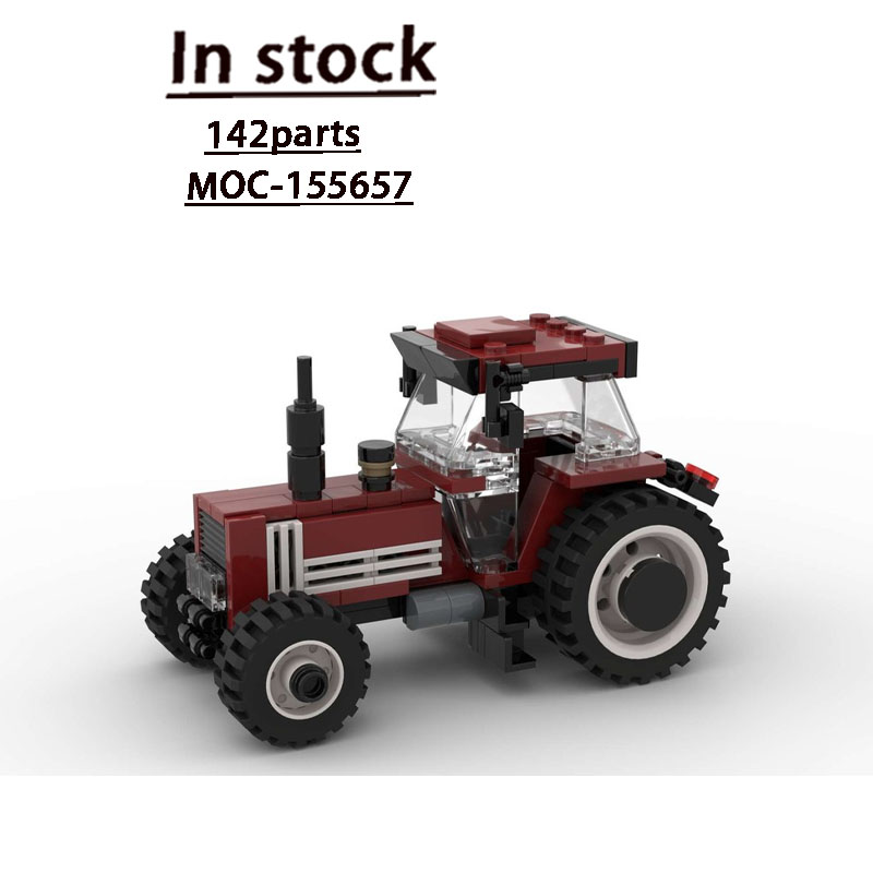 Farming Agriculture Model - Конструктор MOC-155657 «Городская ферма»: Ретро-трактор, 142