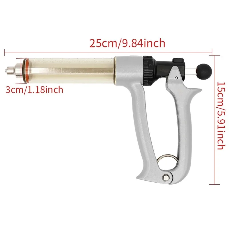 25/50 мл полуавтоматический ве – обзор и цена Veterinary Syringe Gun