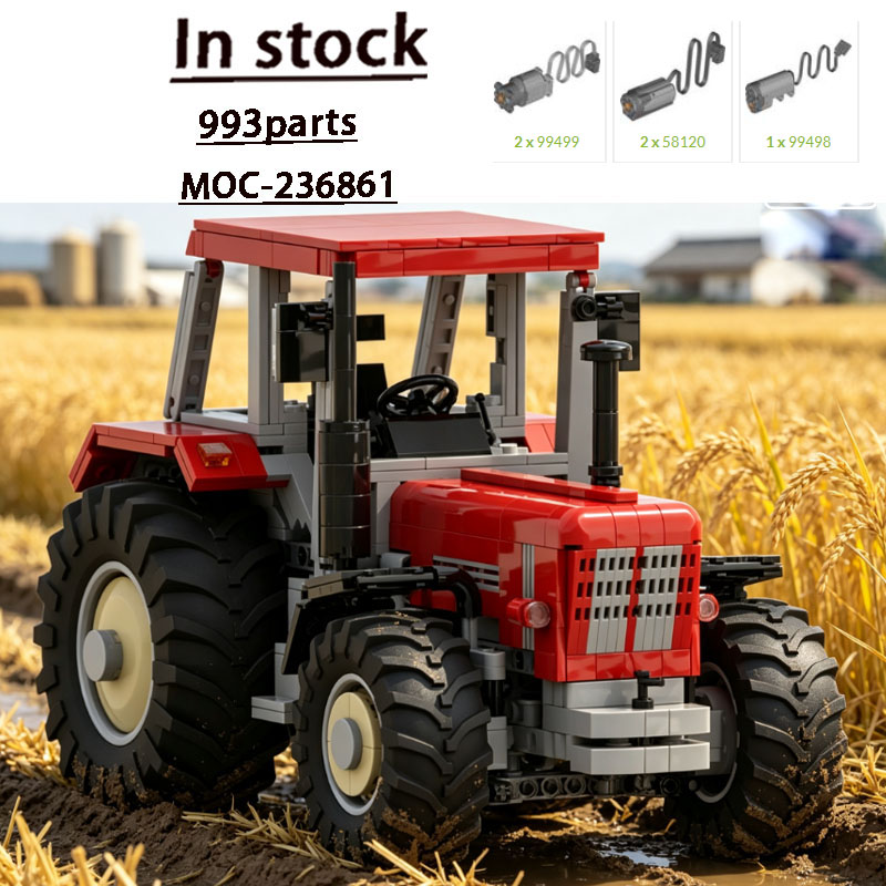 Конструктор MOC-236861: Городс – обзор и цена Farming Agriculture Model