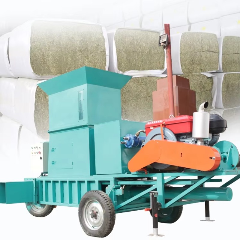 Мобильный дизельный гидравличе – обзор и цена Silage Baler Machine