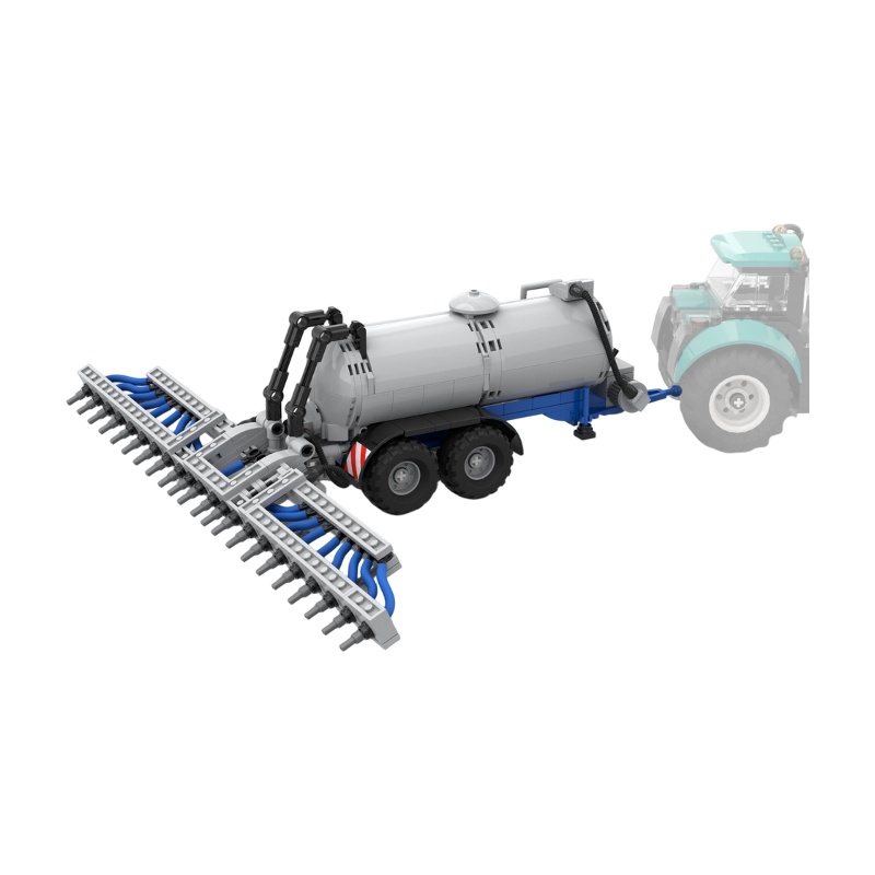 Конструктор City Tractor MOC,  – обзор и цена Farming Agriculture Model