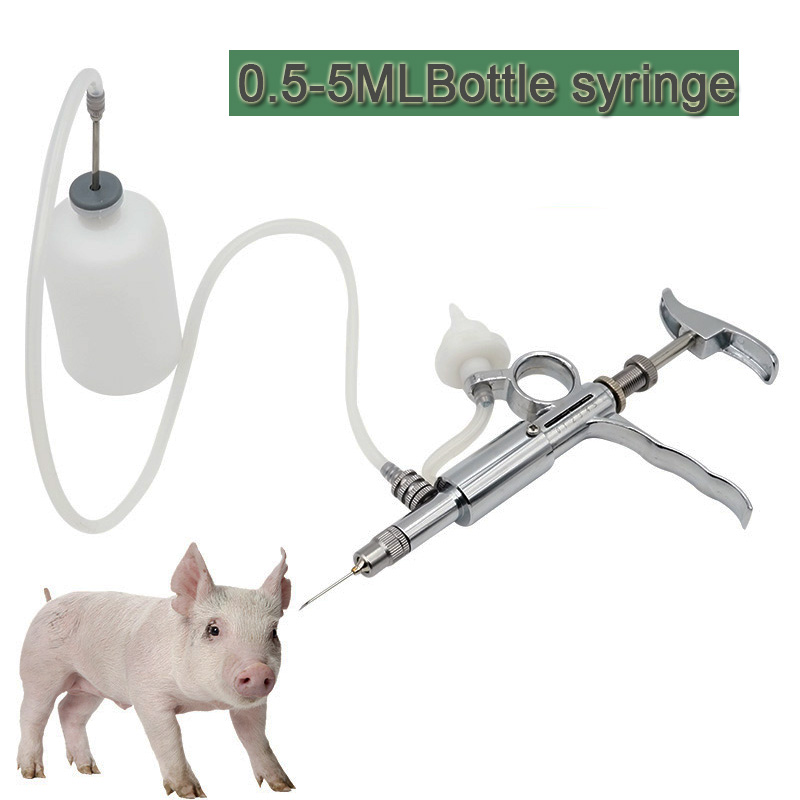 0,5-5 мл непрерывные инструмен – обзор и цена Veterinary Syringe Gun