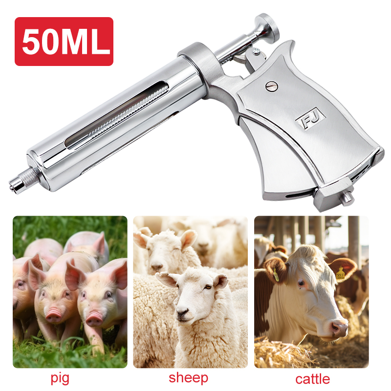 50 мл полуавтоматический регул – обзор и цена Veterinary Syringe Gun
