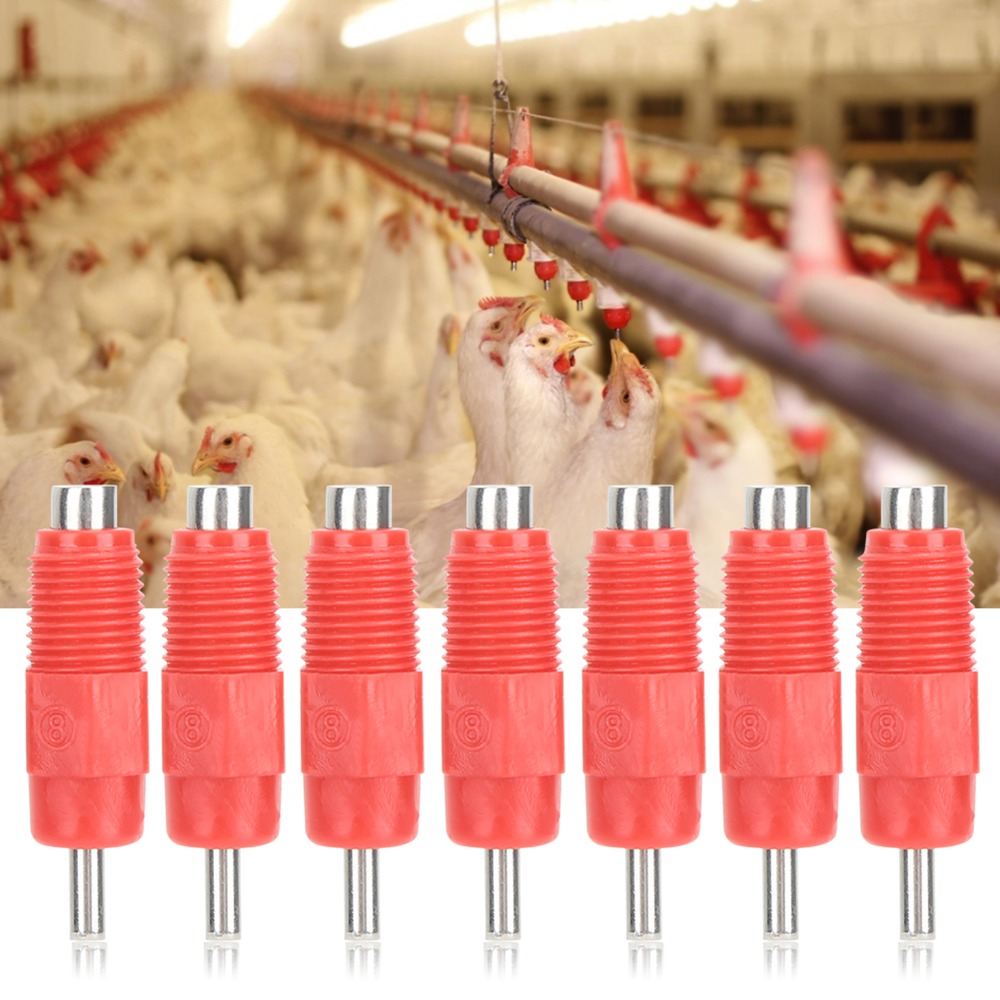 40 шт. автоматических поилок д – обзор и цена Chicken Nipple Drinker