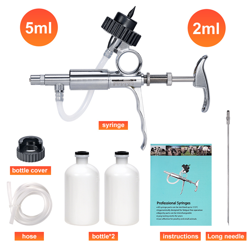 Автоматический инжектор для пт – обзор и цена Veterinary Syringe Gun